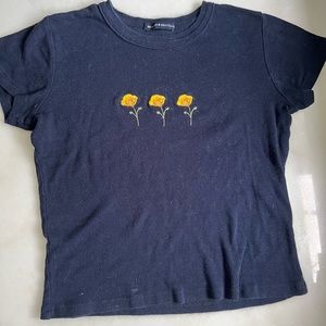 brandy navy baby tee
